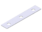 Insulating plate for control paw