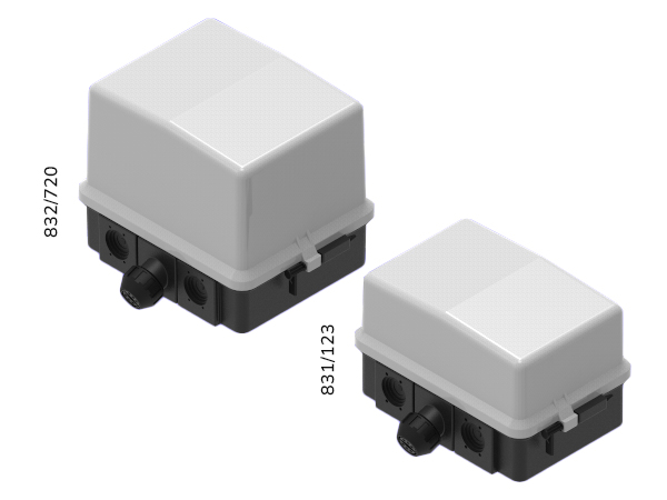 Cassetta terminale Plus per deviatoio